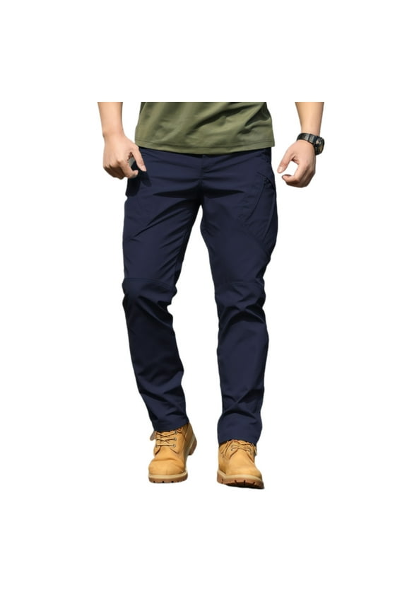 Men's Lightweight Hiking Pants Quick Dry Outdoor Waterproof Fishing Cargo Pants