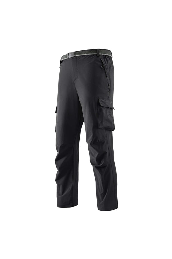 Men's Lightweight Hiking Pants Tearproof Quick-Dry Outdoor Work Cargo Trousers for Fishing Camping Comfortable Durable Men's Pants Lightweight Big and Tall