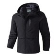 thumbnail image 1 of Men's Lightweight Hooded Jacket for Spring Fall Outdoor Activities Windproof Hardshell Casual Coat, 1 of 1