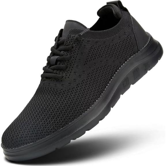 Men's Lightweight Mesh Lace-Up Sneakers Casual Walking and Driving Shoes Breathable Comfort Oxfords