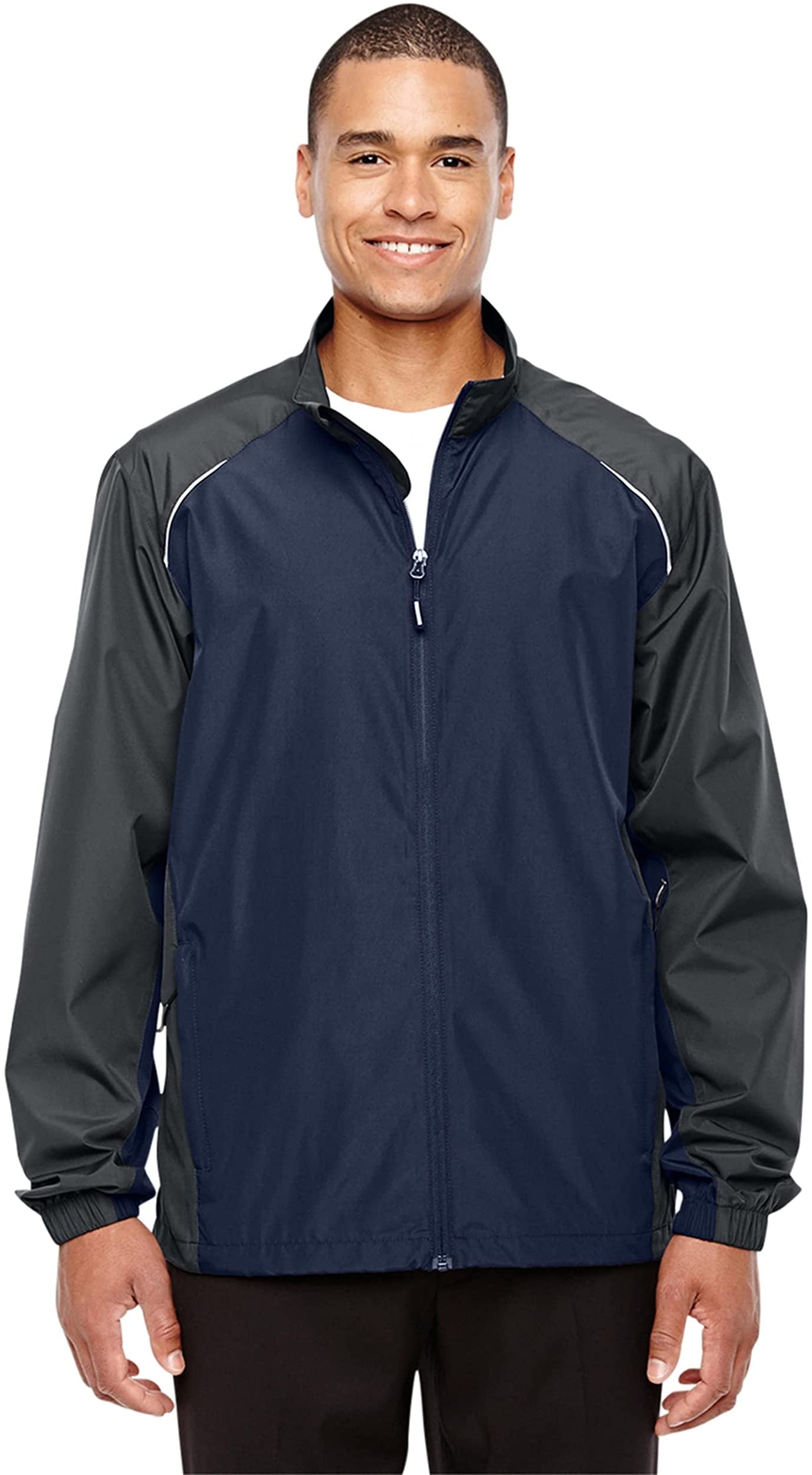 Core 365 Men's Lightweight Nylon Windbreaker Jacket with