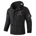 thumbnail image 1 of Men's Lightweight Outdoor Casual Jacket Breathable Textured Coat with Pockets for Spring Autumn Sports, 1 of 2