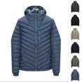 thumbnail image 1 of Men’s Lightweight Packable Hooded Jacket – Water Resistant Travel Puffer, 1 of 6