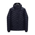thumbnail image 1 of Men’s Lightweight Packable Hooded Jacket – Water Resistant Travel Puffer, 1 of 1