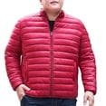 thumbnail image 1 of Men's Lightweight Packable Puffer Winter Jacket Insulated Puffy Coat Plus Size Down Jacket Outdoor Outwear, 1 of 6