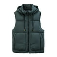 thumbnail image 1 of Men's Lightweight Puffer Vest Quilted Sleeveless Jacket Full-Zip Insulated Outerwear with Pockets, 1 of 4