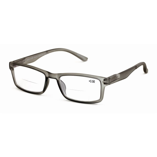 Oarton Rectangular Reader Men’s Lightweight Rectangular Readers – Spring Hinge Matte Reading ...