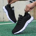 thumbnail image 1 of Men's Lightweight Running Sneakers Breathable Mesh Walking Shoes Cushioned Non-Slip Athletic Trainers for Gym Jogging Travel Fitness Casual Daily Wear, 1 of 10