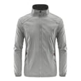 thumbnail image 1 of Men's Lightweight Rush Guard Stand Collas Sun Protection Jackets Outdoor Hooded Tops Spring Summer Cooling Windbreaker Gray M, 1 of 5