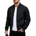 thumbnail image 1 of Men's Lightweight Softshell Jacket Fleece Waterproof Windbreaker Windproof Soft ShellZip Up Fall Winter Coat for Hiking, 1 of 3