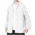 thumbnail image 1 of Men's Lightweight Sun Protection Windbreaker Jacket – Stylish & Breathable Outdoor Hoodie for Spring/Autumn Adventures, 1 of 8