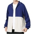 thumbnail image 1 of Men's Lightweight Sun Protection Windbreaker Jacket – Stylish & Breathable Outdoor Hoodie for Spring/Autumn Adventures, 1 of 7