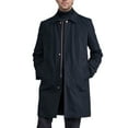 thumbnail image 1 of Men's Lightweight Trench Coat Slim Fit Zipper Casual Long Jacket Windbreaker Overcoat Anorak for Fall Season, 1 of 2