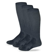 WRANGLER Men's Lightweight Ultra-Dri Work Over the Calf Boot Socks 3 Pack Socks