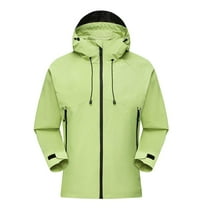 Men's Lightweight Waterproof Rain Jacket with Hood Windbreaker Breathable Softshell Outdoor Jacket for Hiking Running