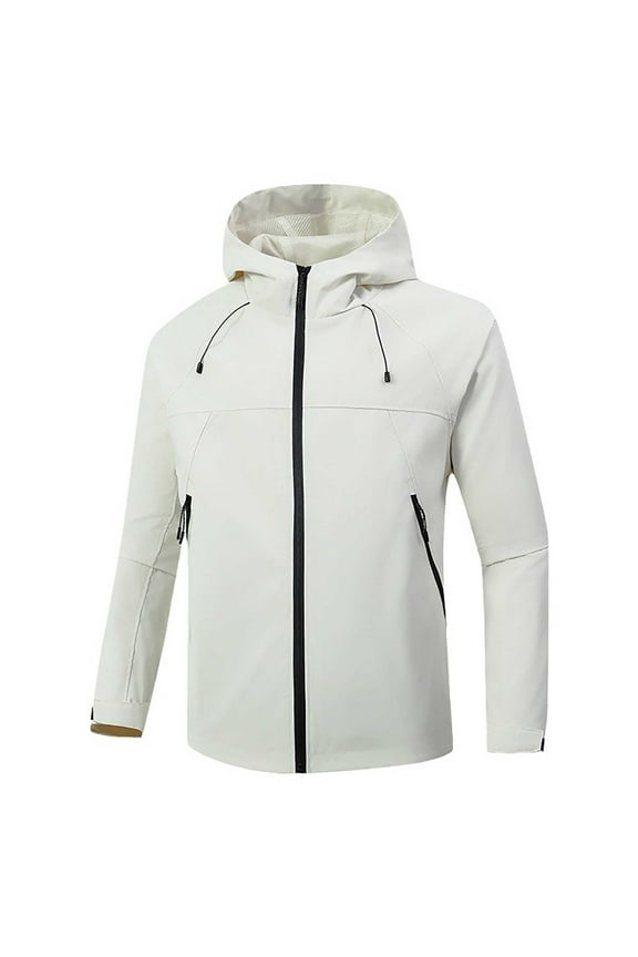Men's Lightweight Windproof Hardshell Jacket Outdoor Adventure Travel Hiking Mountaineering Casual Wear