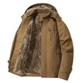 thumbnail image 1 of Men's Lightweight Windproof Hooded Jacket for Autumn Winter Outdoor Casual Wear with Comfortable Loose Fit, 1 of 2