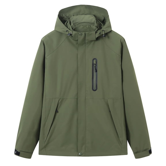 Men's Lightweight Windproof Jacket for Outdoor Sports Hiking Mountaineering Casual Wear Durable Breathable Softshell Coat