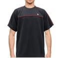 thumbnail image 1 of Men's Lightweight Work Out Gym Knit Shirt Outdoor Fitness Sports Jersey T-Shirt (Blue, 2XL), 1 of 3