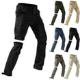 thumbnail image 1 of Men's Lightweight Zip Off Hiking Pants Outdoor with 5 Deep Pockets, 1 of 6