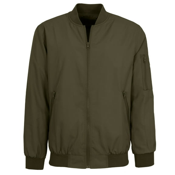 Men's Lightweight Zip-up Bomber Jacket (S-3XL)