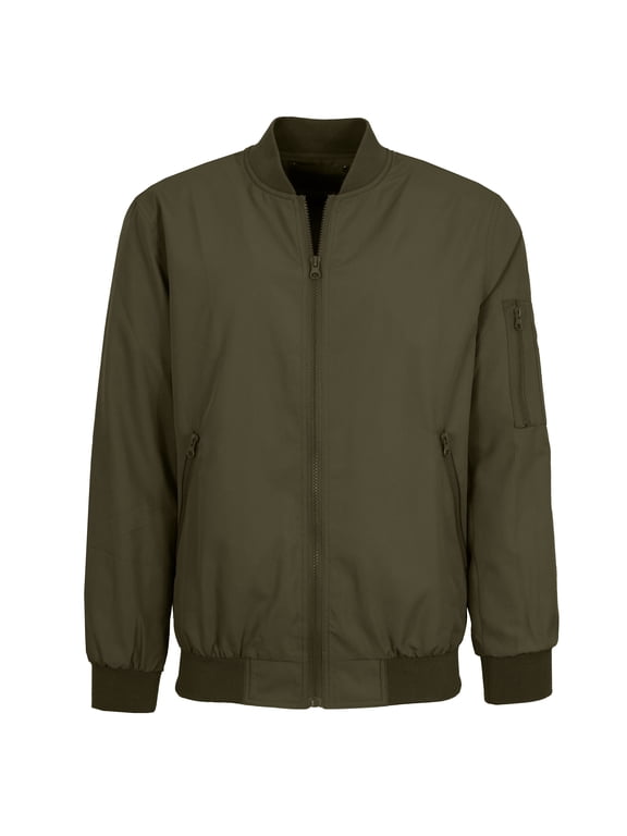 Men's Lightweight Zip-up Bomber Jacket (S-3XL)