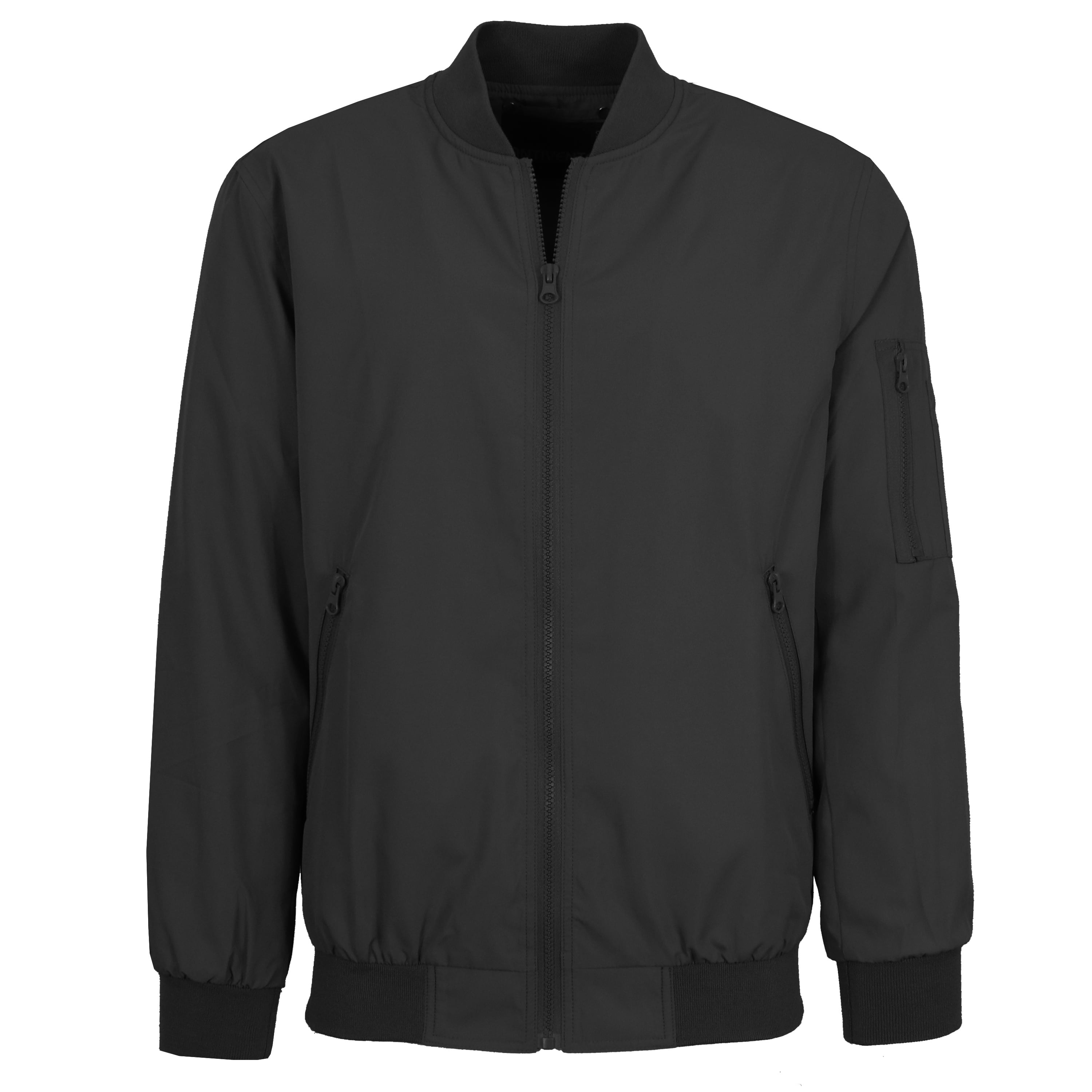 Men's Lightweight Zip-up Bomber Jacket (S-3XL) - Walmart.com