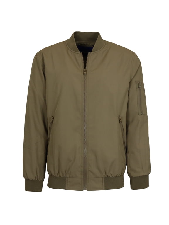 Men's Lightweight Zip-up Bomber Jacket (S-3XL)