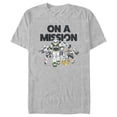 thumbnail image 1 of Men's Lightyear Buzz Lightyear On a Mission With Friends Graphic Tee Athletic Heather Small, 1 of 5
