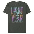 thumbnail image 1 of Men's Lightyear Buzz Lightyear Running to Infinity and Beyond  Graphic Tee Charcoal Medium, 1 of 5