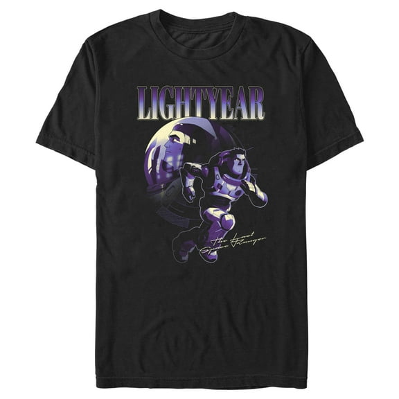 Men's Lightyear Buzz Lightyear The Last Space Ranger Graphic Tee Black / 1 Medium