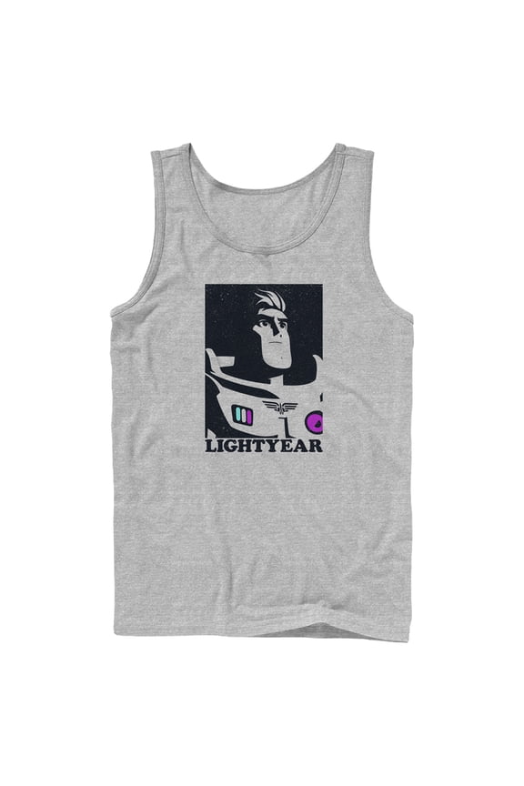 Men's Lightyear Buzz Poster Tank Top Athletic Heather Medium