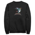 thumbnail image 1 of Men's Lightyear Buzz Running Planets Logo  Sweatshirt Black Small, 1 of 4