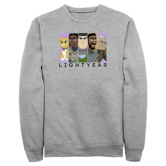 Men's Lightyear Group Panels  Sweatshirt Athletic Heather Small