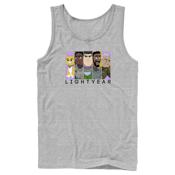 Men's Lightyear Group Panels  Tank Top Athletic Heather Large