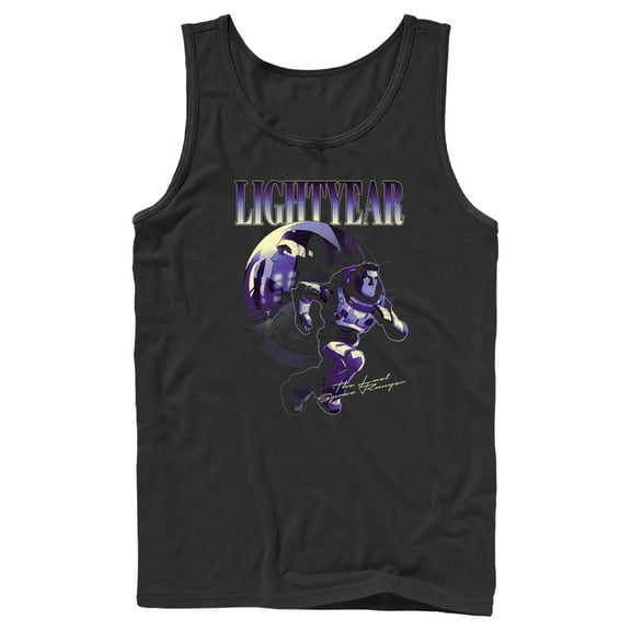 Men's Lightyear Hero Poster  Tank Top Black Large