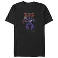 thumbnail image 1 of Men's Lightyear Retro Emperor Zurg Distressed Graphic Tee Black 2X Large, 1 of 5