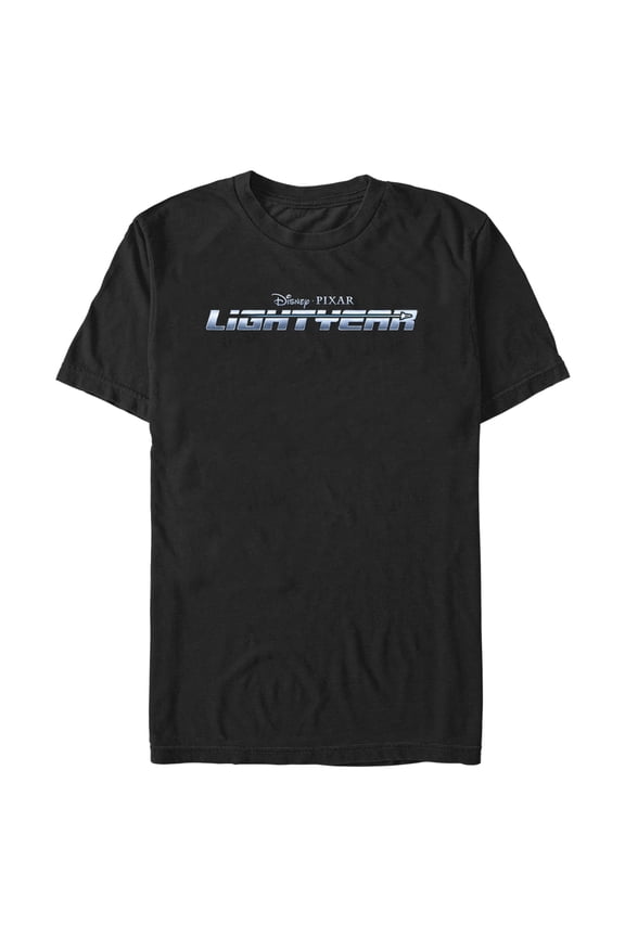 Men's Lightyear Silver Logo Graphic Tee Black / 1 Small