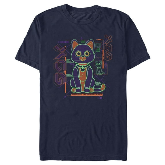 Men's Lightyear Sox Schematic Graphic Tee Navy Blue Large