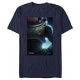 thumbnail image 1 of Men's Lightyear Spacesuit Poster  Graphic Tee Navy Blue Small, 1 of 5