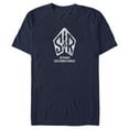 thumbnail image 1 of Men's Lightyear Star Command Distressed Logo Graphic Tee Navy Blue 2X Large, 1 of 5
