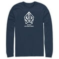 thumbnail image 1 of Men's Lightyear Star Command Distressed Logo  Long Sleeve Shirt Navy Blue Small, 1 of 4