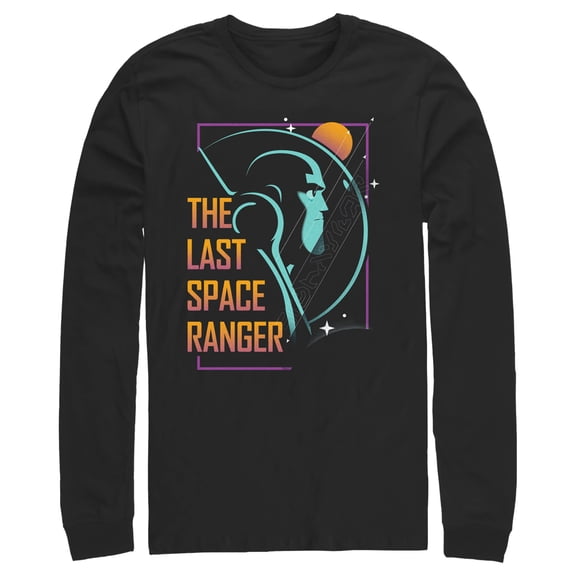 Men's Lightyear The Last Space Ranger Long Sleeve Shirt Black 2X Large