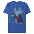 thumbnail image 1 of Men's Lilo & Stitch Alien Vampire Graphic Tee Royal Blue 3X Large, 1 of 4