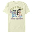 thumbnail image 1 of Men's Lilo & Stitch Best Friends Graphic Tee Beige Small, 1 of 4