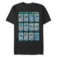 thumbnail image 1 of Men's Lilo & Stitch Emotions Of Experiment 626 Graphic Tee Black Small, 1 of 5