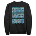 thumbnail image 1 of Men's Lilo & Stitch Emotions of 626 Sweatshirt Black Small, 1 of 4