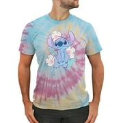 Men's Lilo & Stitch Floral Stitch Graphic T-Shirt