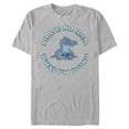 thumbnail image 1 of Men's Lilo & Stitch I Have No Idea Graphic Tee Silver Small, 1 of 4