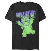 Men's Lilo & Stitch Mwahaha Halloween Horror Graphic Tee Black Large